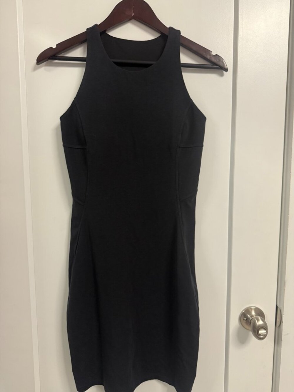 Lululemon Black Sleeveless Athletic Tank Dress Size 4